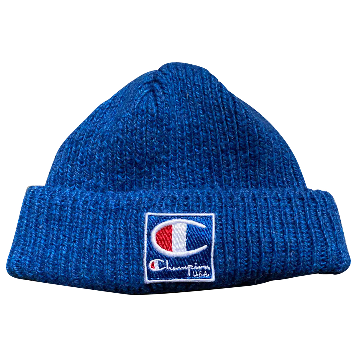 Wool hat Champion Blue size M 